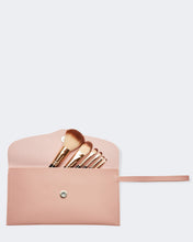 Load image into Gallery viewer, Louenhide Bags Makeup Brush Set – Pale Pink One Country Mouse Yamba