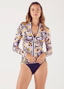 Carrie High Neck Swim Top Ambiente