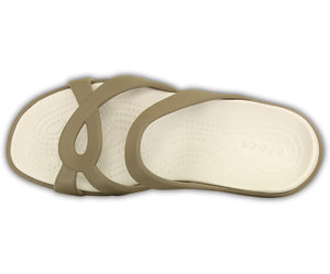 CROCS Meleen Twist Sandal | Khaki/Oyster