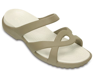 CROCS Meleen Twist Sandal | Khaki/Oyster