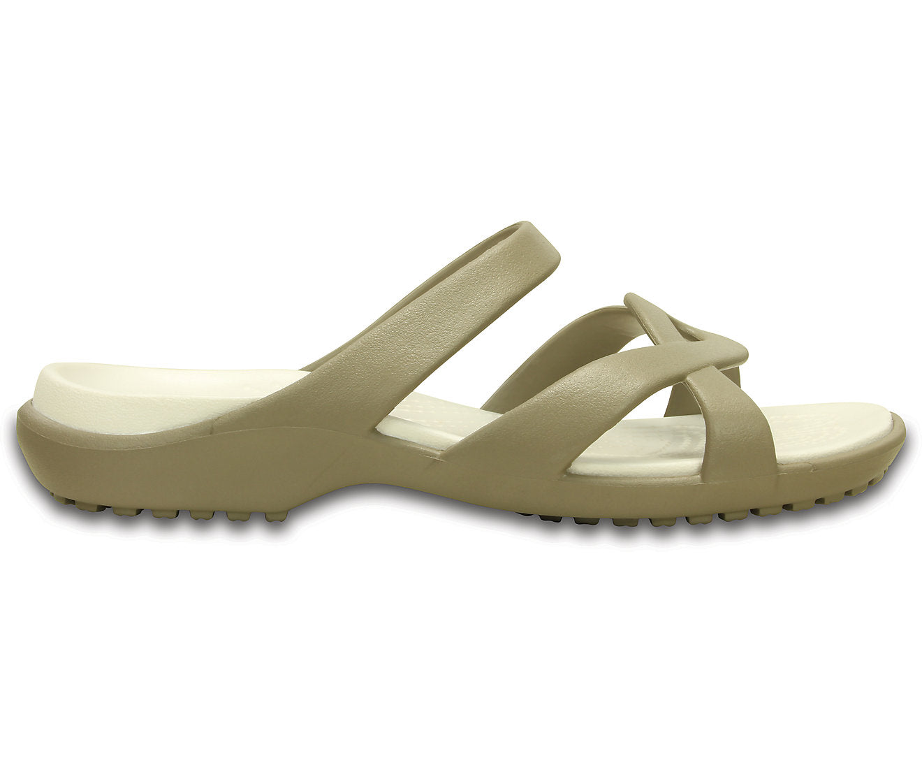 CROCS Meleen Twist Sandal | Khaki/Oyster