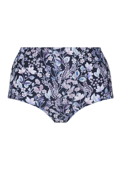 High Waisted Pant - Navy Floral