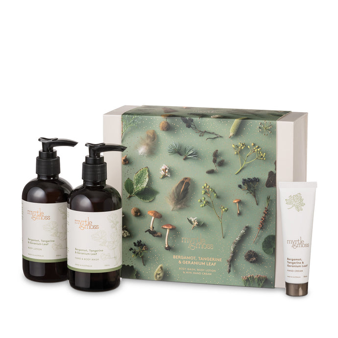 Bergamot Trio (250mL BW & Lotion plus mini HC)