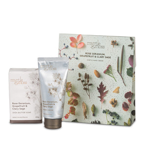 Rose Geranium Soap & Hand Cream Gift Duet