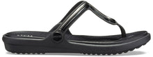 Load image into Gallery viewer, Crocs Australia Sanrah Metalblock Flat Flip One Country Mouse Yamba 