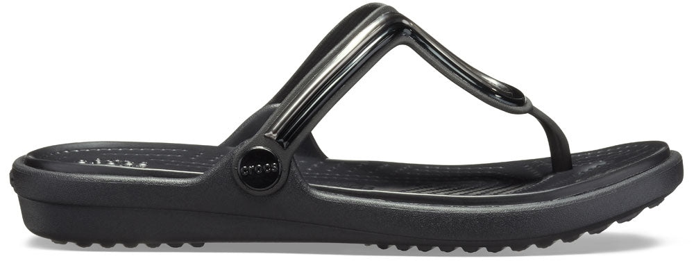 Crocs Australia Sanrah Metalblock Flat Flip One Country Mouse Yamba 