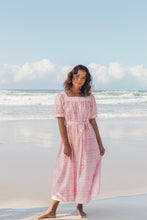 Load image into Gallery viewer, Sadie Dress Pink Checker