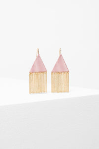 Branna Earring - Floss Pink