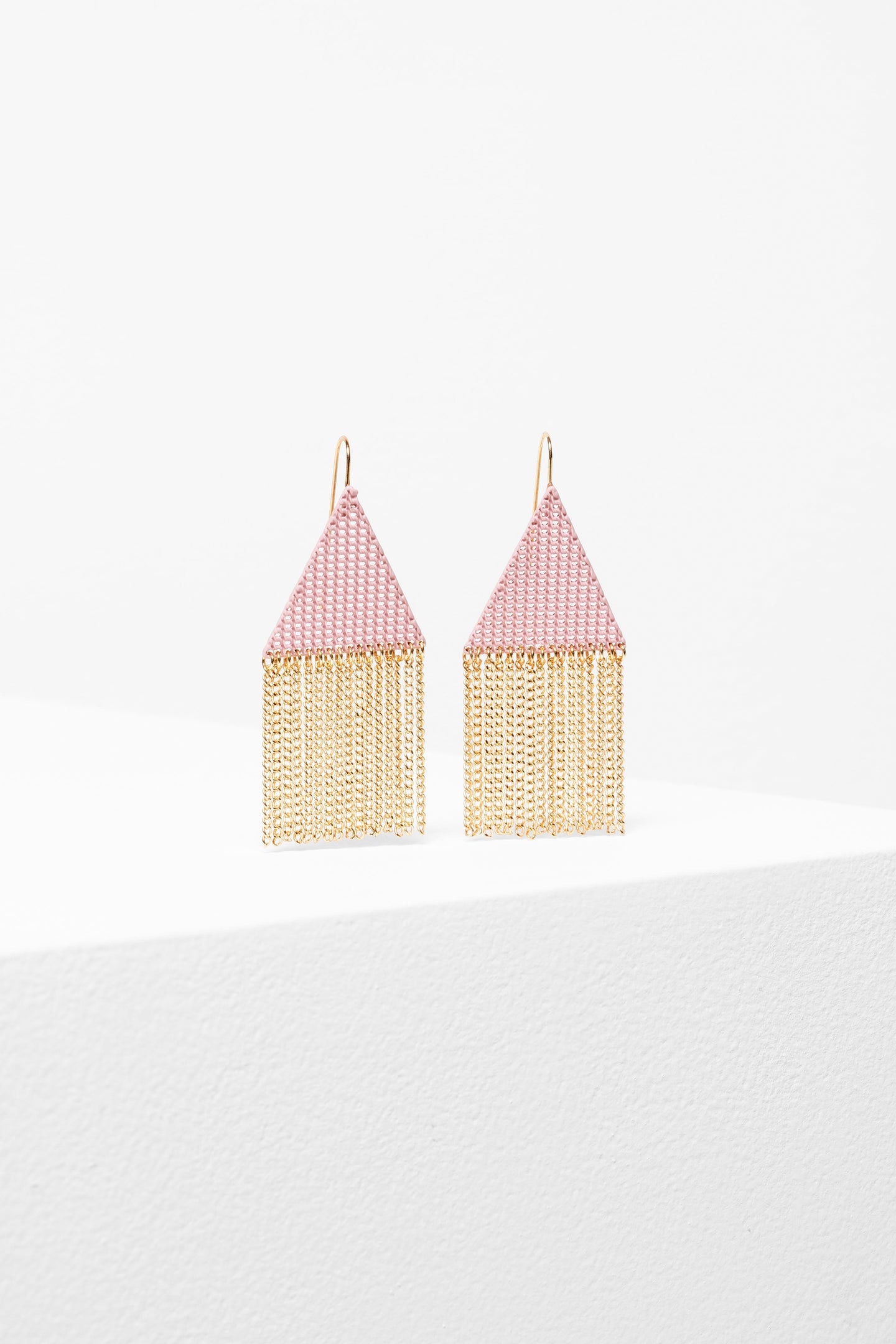 Branna Earring - Floss Pink