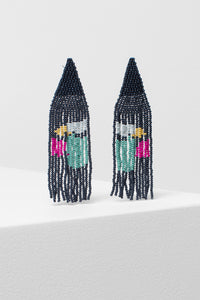 Malou earrings | Navy
