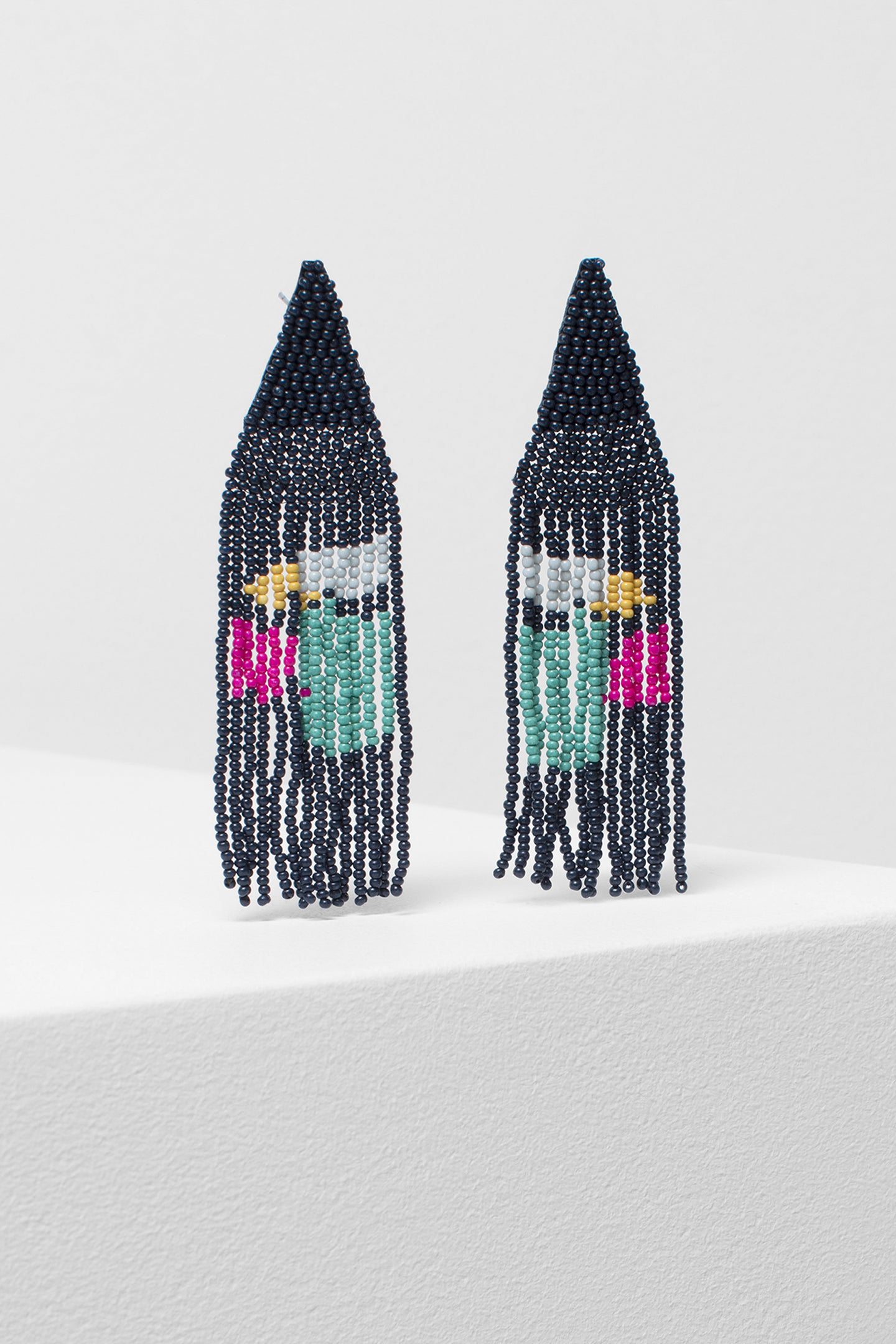 Malou earrings | Navy