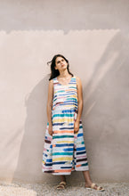 Load image into Gallery viewer, ELME DRESS | PAINTED STRIPE