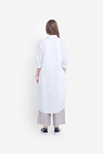 Load image into Gallery viewer, ELK THE LABEL Dania Shirt Dress | White