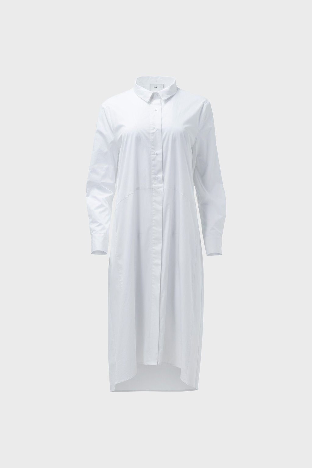 ELK THE LABEL Dania Shirt Dress | White