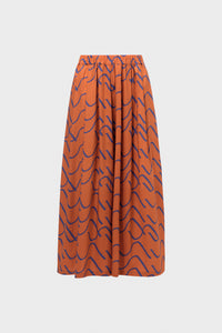 ELK THE LABEL Ollie Pant | Copper/ Cobalt