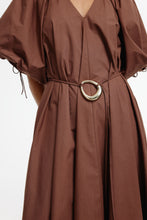 Load image into Gallery viewer, Elle Puff Sleeve Maxi - Chocolate