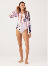 Load image into Gallery viewer, Emma Long Sleeve One Piece Geometrica
