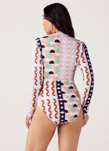 Load image into Gallery viewer, Emma Long Sleeve One Piece Geometrica