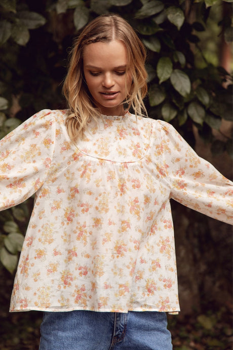 Eveline Blouse - Mariposa Floral