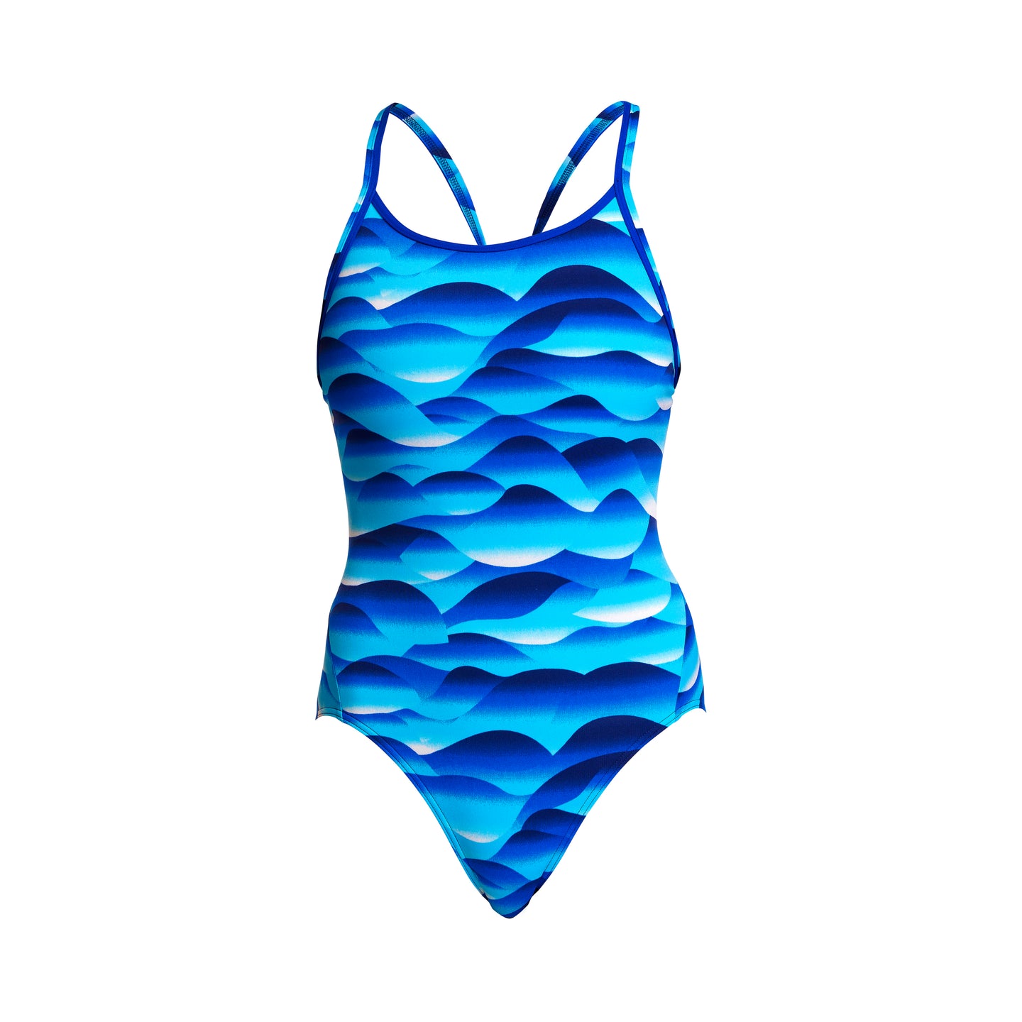 Funkita Ladies Eco Diamond Back One Piece - Storm Buoy