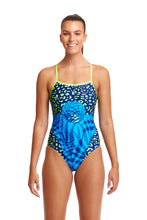Load image into Gallery viewer, Funkita Ladies Single Strap One Piece - Purry Palm