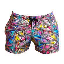 Load image into Gallery viewer, Funky Trunks Shorty Shorts - Prism Break