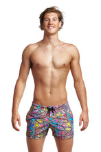 Load image into Gallery viewer, Funky Trunks Shorty Shorts - Prism Break
