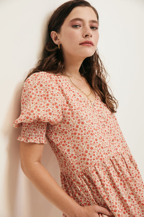 Fern Dress In Watermelon