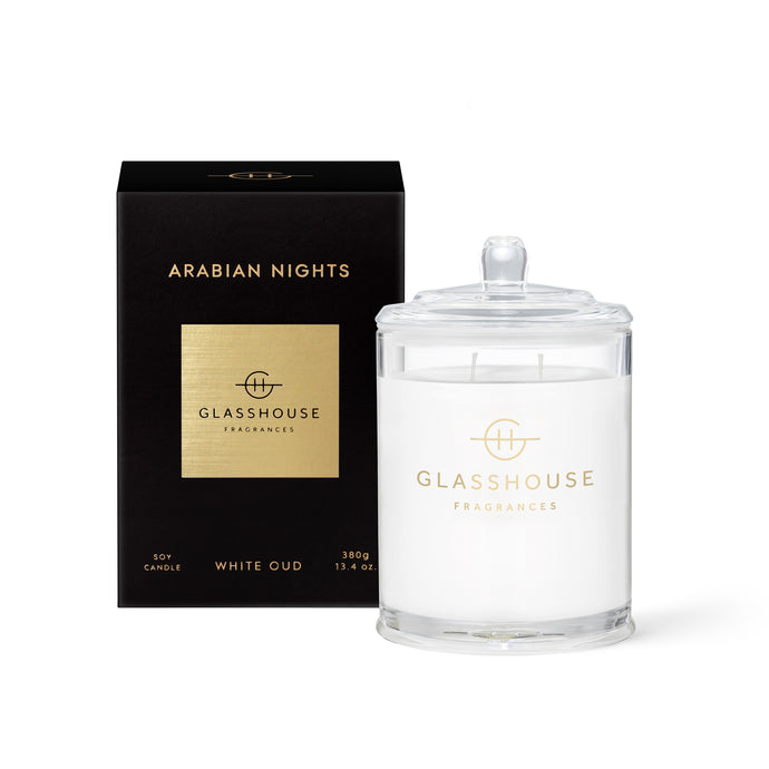 Glasshouse Candle 380g Soy Candle arabian nights