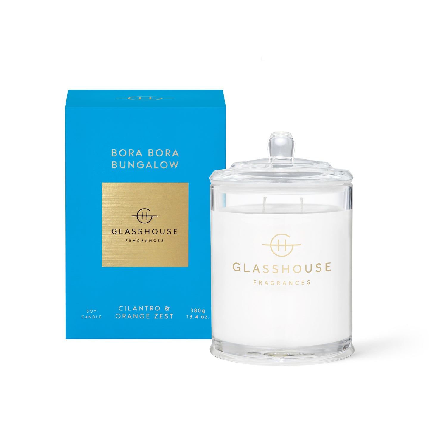 Glasshouse Candle 380g Soy Candle bora bora bungalow