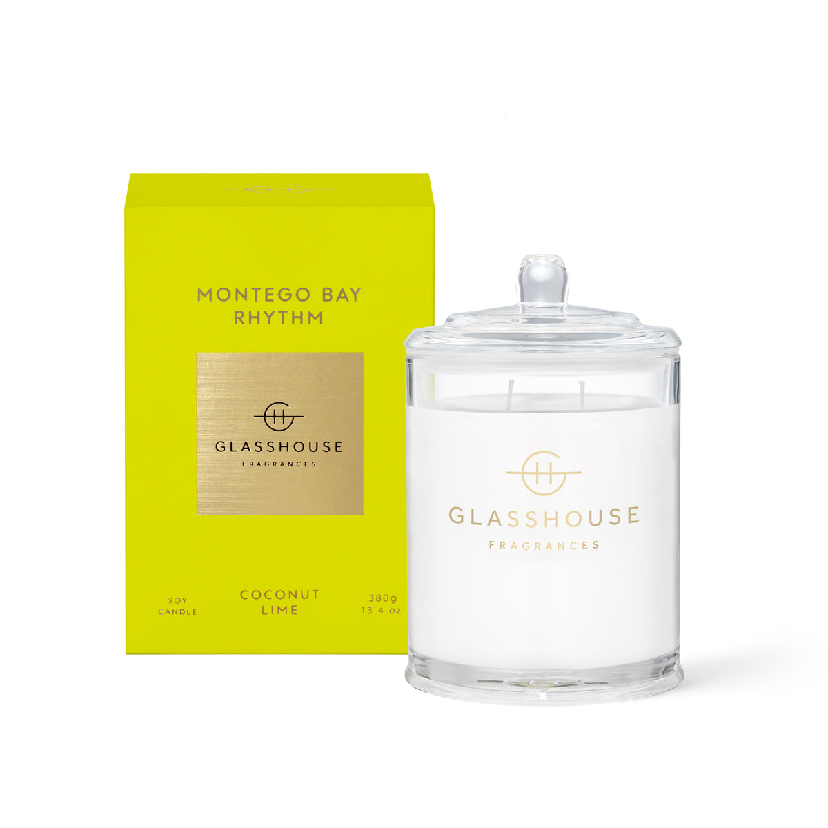 Glasshouse Candle Montego Bay Rhythm 380g-Soy-Candle