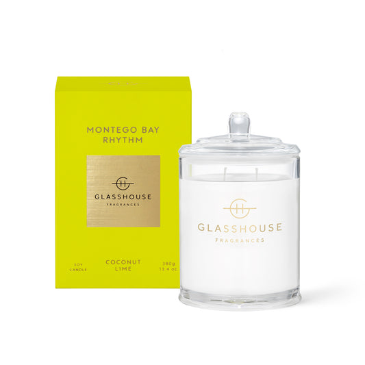 Glasshouse Candle Montego Bay Rhythm 380g-Soy-Candle