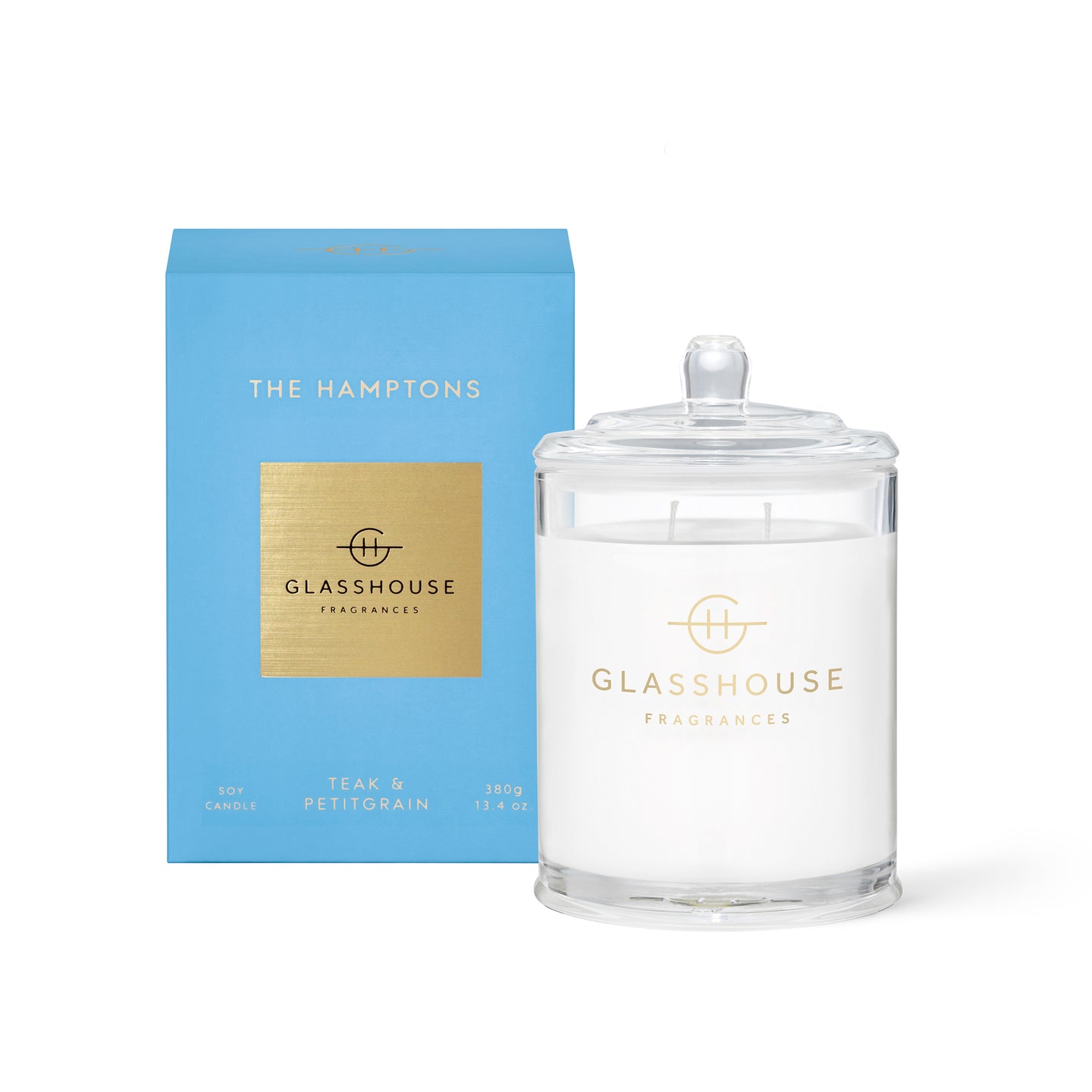 Glasshouse Candle 380g Soy Candle The Hamptons