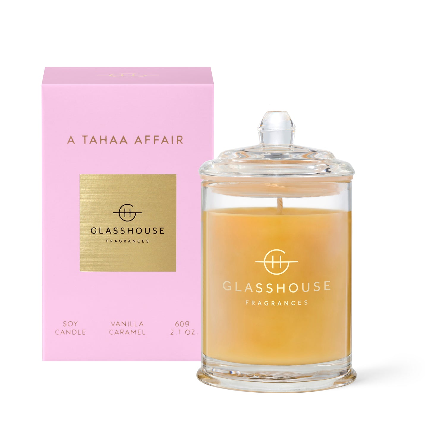 Glasshouse Candle 60g Soy Candle A Tahaa Affair