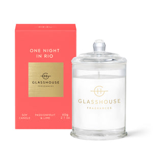 One Night in Rio by Glasshouse. 60g-Soy-Candle