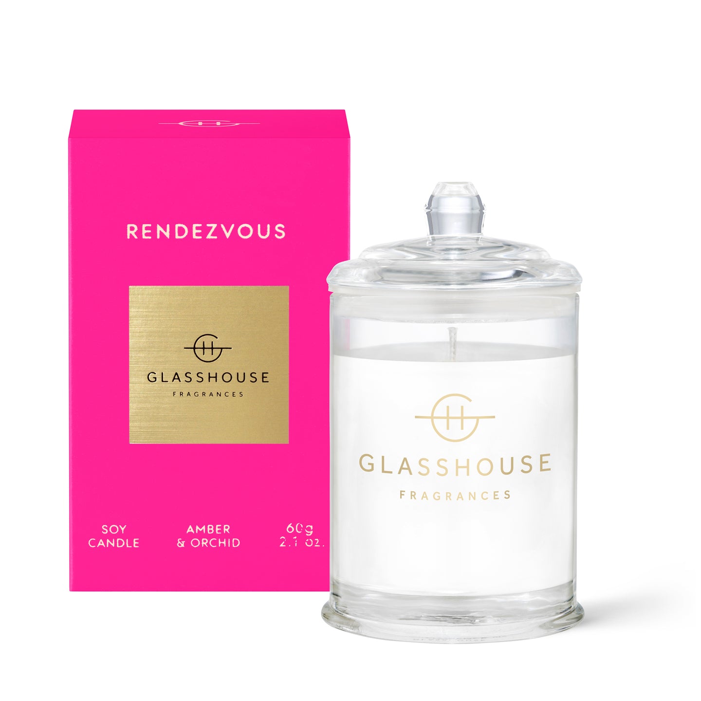 Rendezvous by Glasshouse. 60g-Soy-Candle