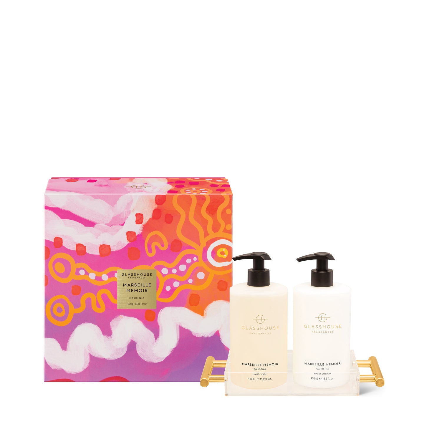 Marseille Memoir Hand Care Duo with Tray