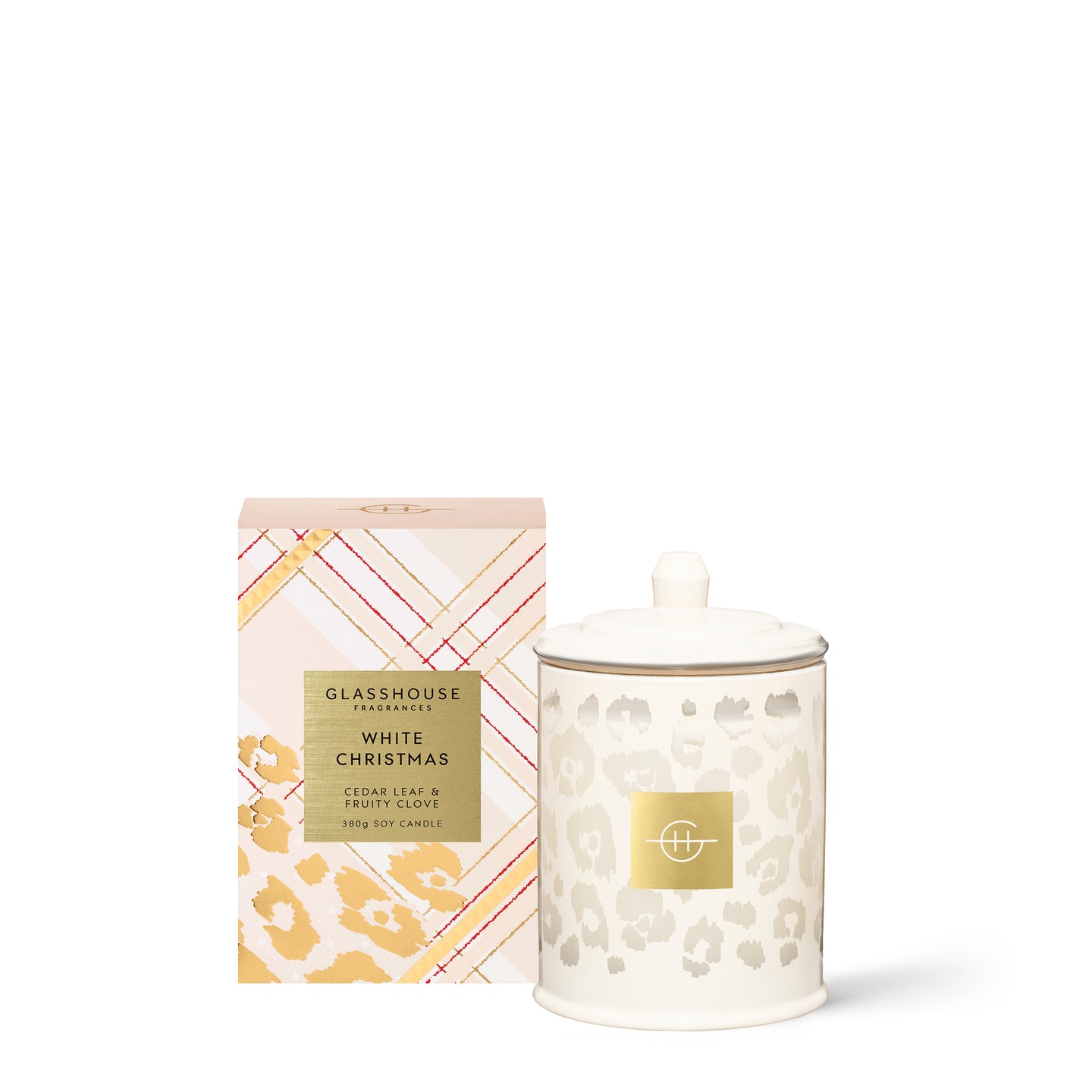 White Christmas 380g Candle