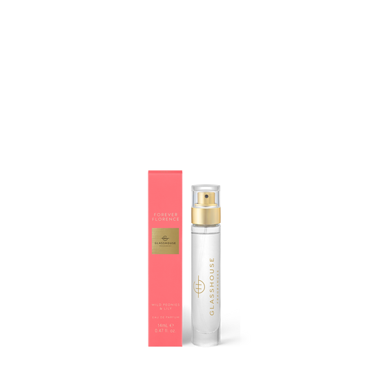 Glasshouse Fragrances Forever Florence | 14mL Eau De Parfum | Wild Peonies & Lily