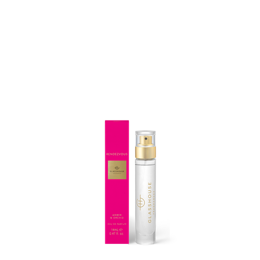 Glasshouse Fragrances Rendezvous | 14mL Eau De Parfum | Amber & Orchid