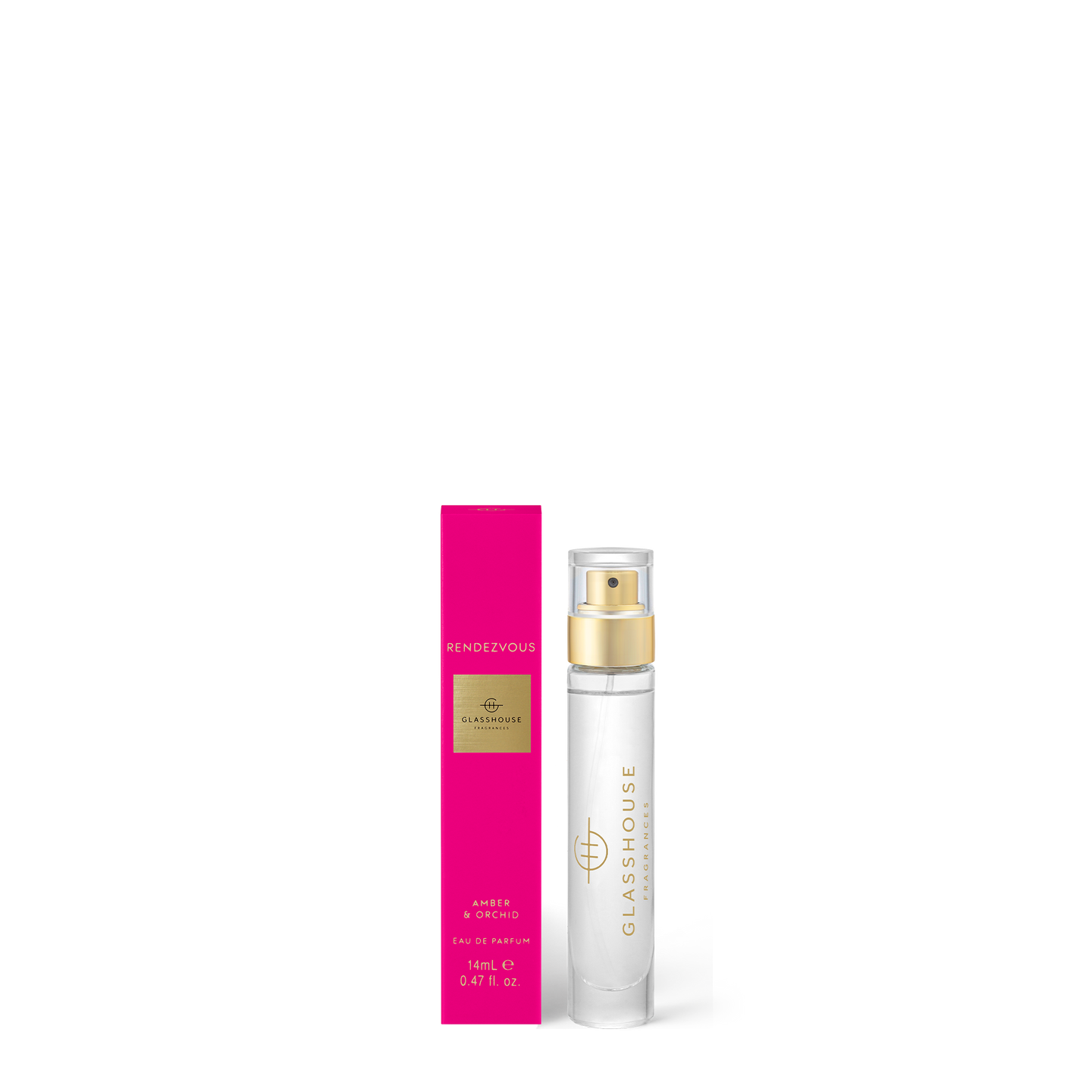 Glasshouse Fragrances Rendezvous | 14mL Eau De Parfum | Amber & Orchid