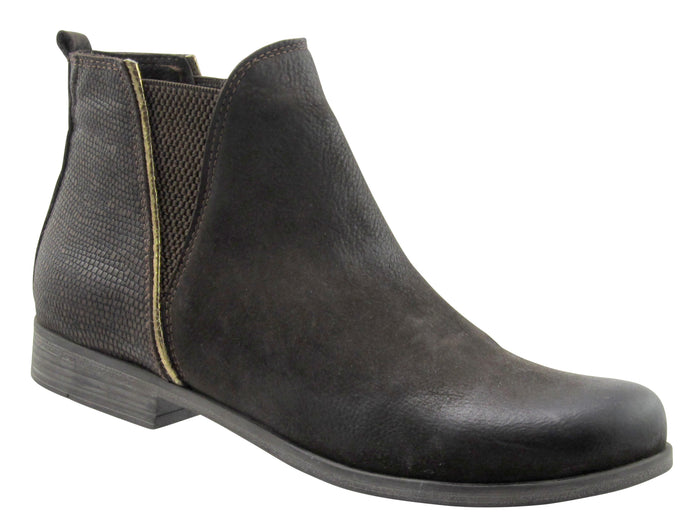 Bueno Australia Footwear ankle Boots Gloss Brown Nubuck