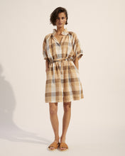 Load image into Gallery viewer, Vista Dress - Safari Check