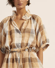 Load image into Gallery viewer, Vista Dress - Safari Check