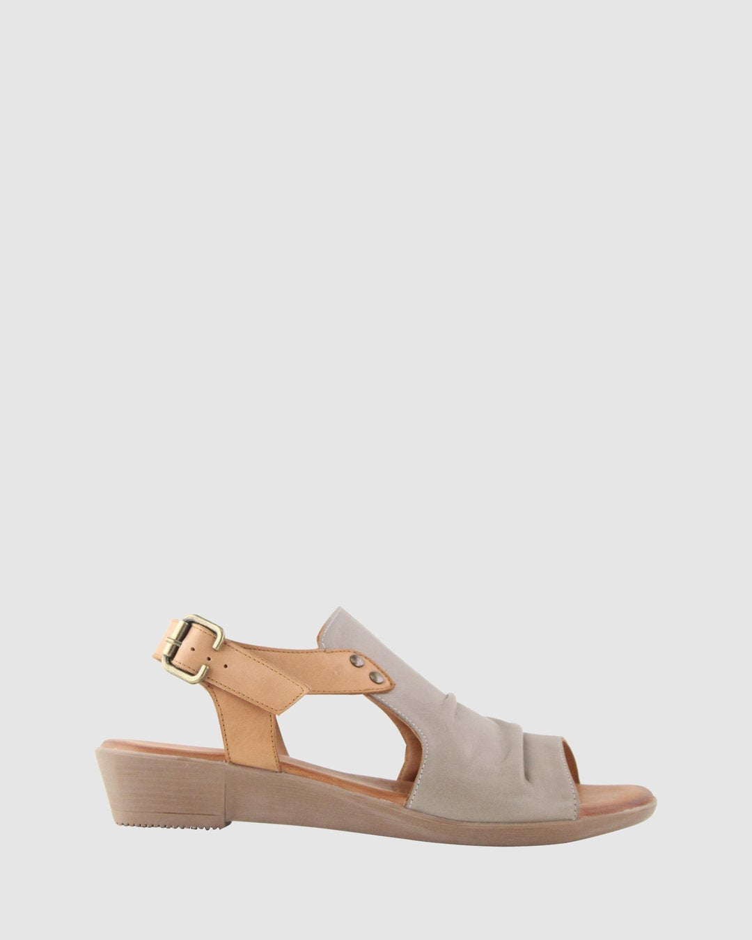 Bueno Footwear Australia  Aliah Sandal | Darkstone Coconut