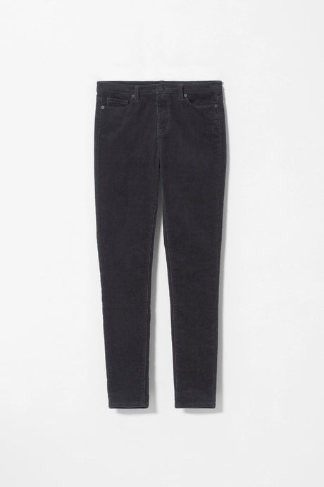 Indre Skinny Leg Cord Jeans | Black