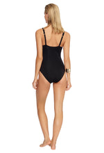 Load image into Gallery viewer, Jets Australia, Jetset onepiece, E_F swimwear, E_F cross over one piece Jets Australia. Swimwear, womens swimwear, swimwear boutique yamba, yamba swim.