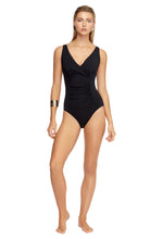 Load image into Gallery viewer, Jets Australia, Jetset onepiece, E_F swimwear, E_F cross over one piece Jets Australia. Swimwear, womens swimwear, swimwear boutique yamba, yamba swim.