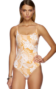 TRANQUILITY | DOUBLE STRAP ONE PIECE