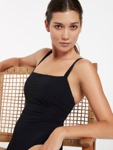Jetset Tank One Piece - Black